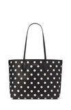 Bleecker Sunshine Dot Large Tote-KF587-Black Multi