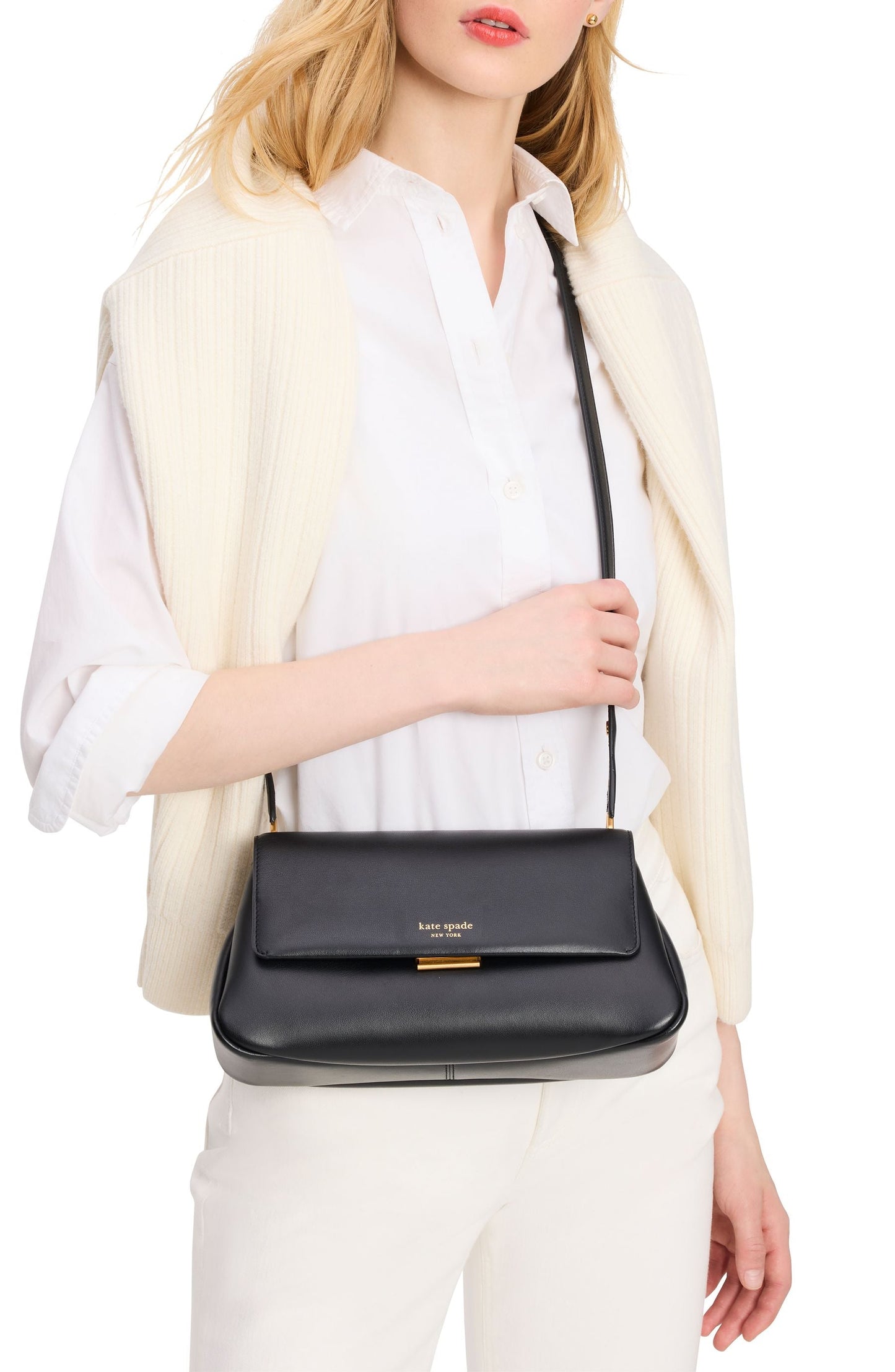 Grace Fine Grain Leather Shoulder Bag