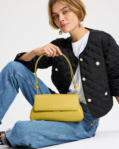 Grace Fine Grain Leather Shoulder Bag