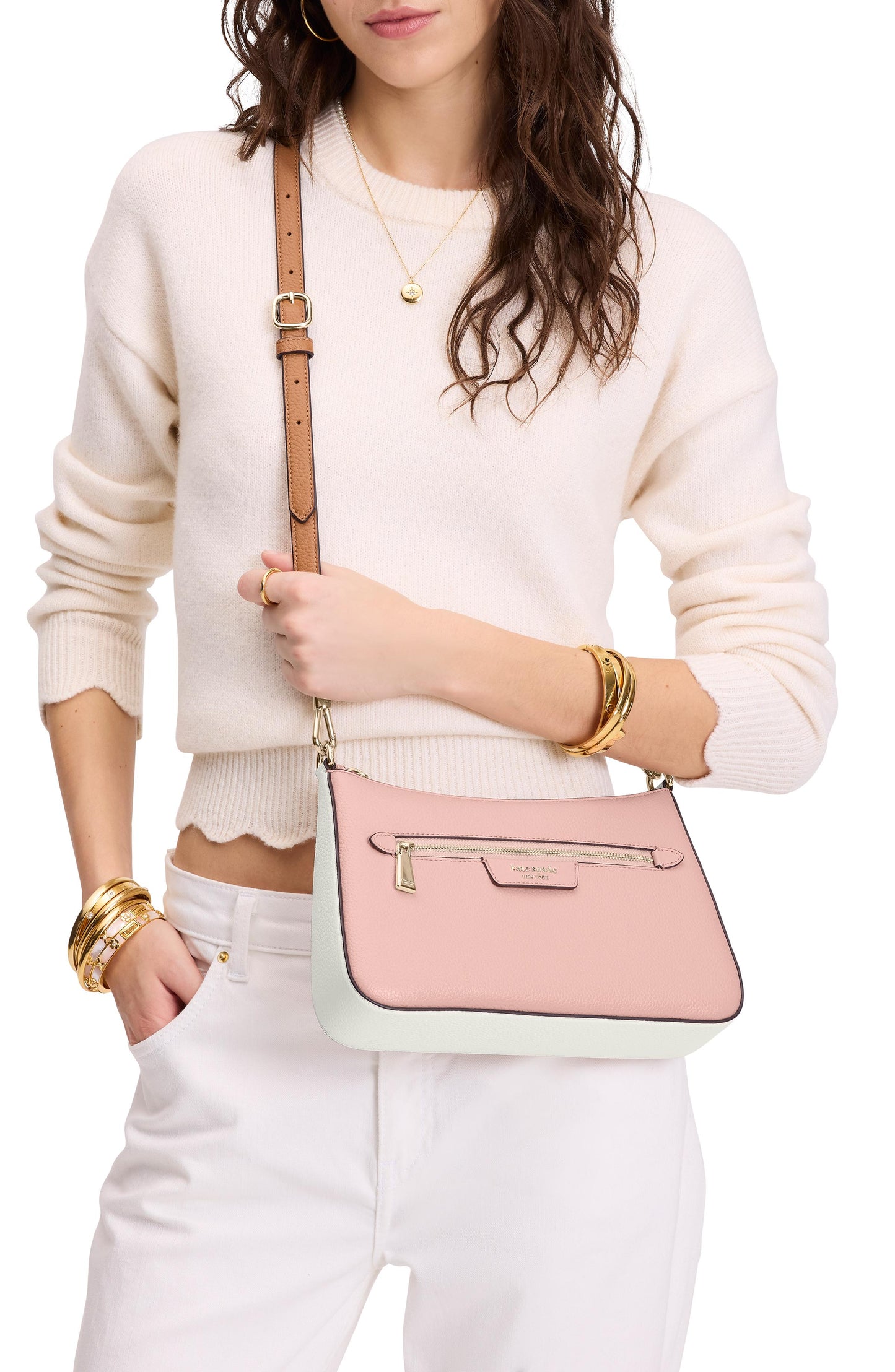 Hudson Colorblocked Convertible Crossbody