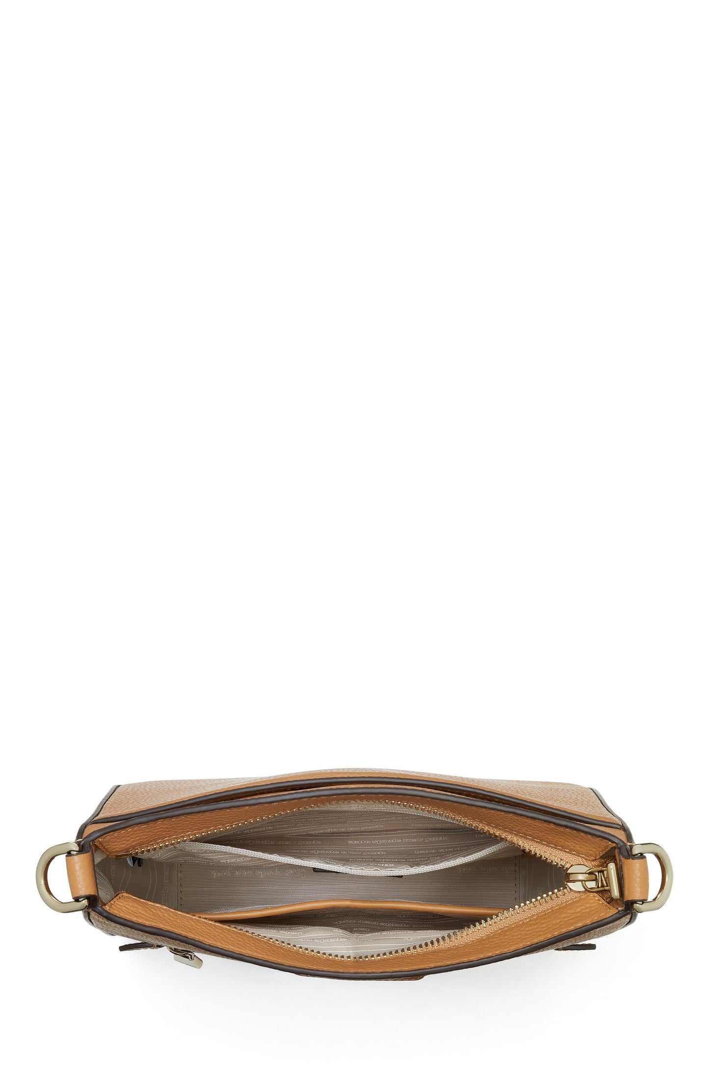 Hudson Pebbled Leather Large Messenger Crossbody