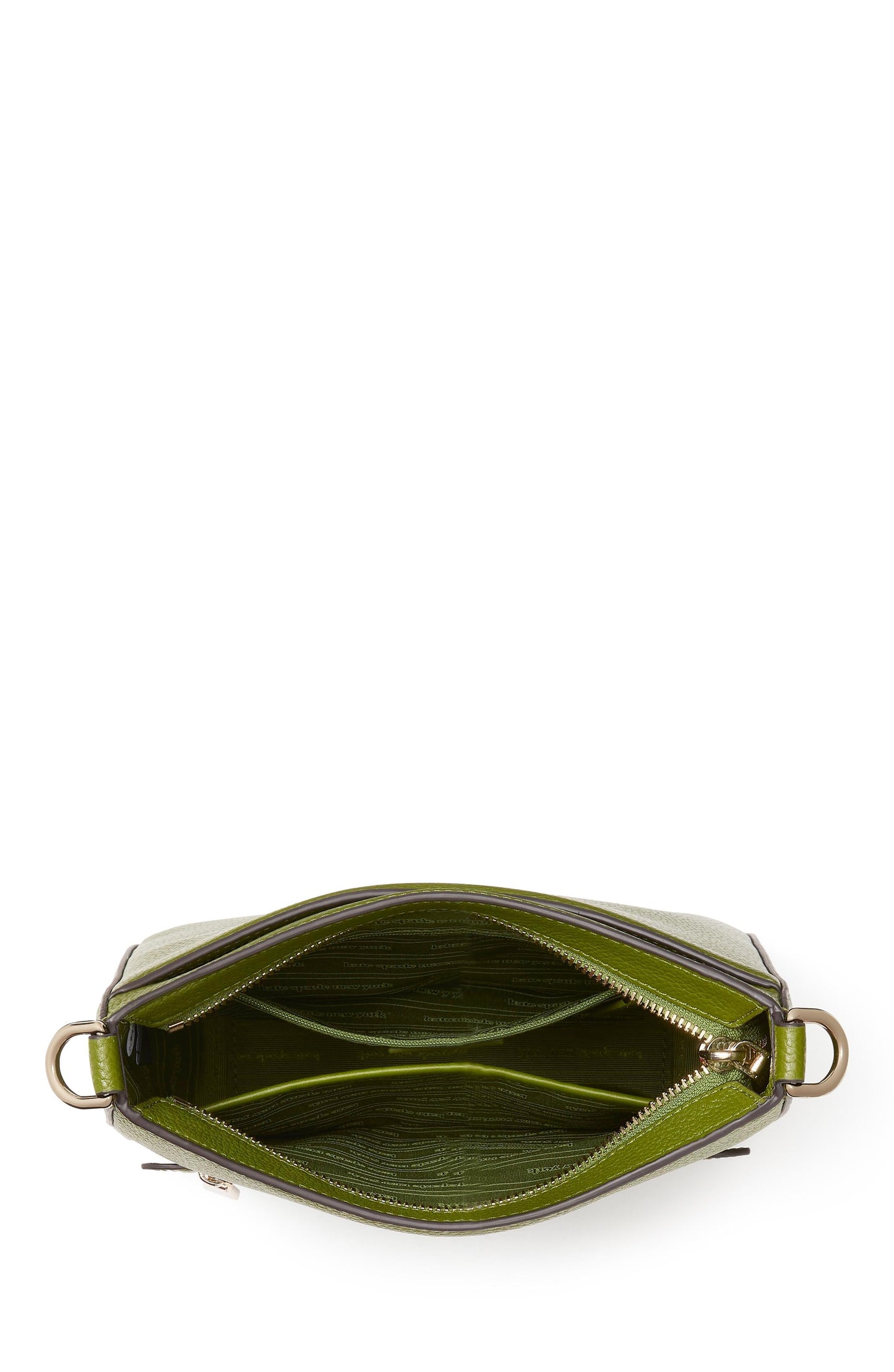 Hudson Pebbled Leather Large Messenger Crossbody