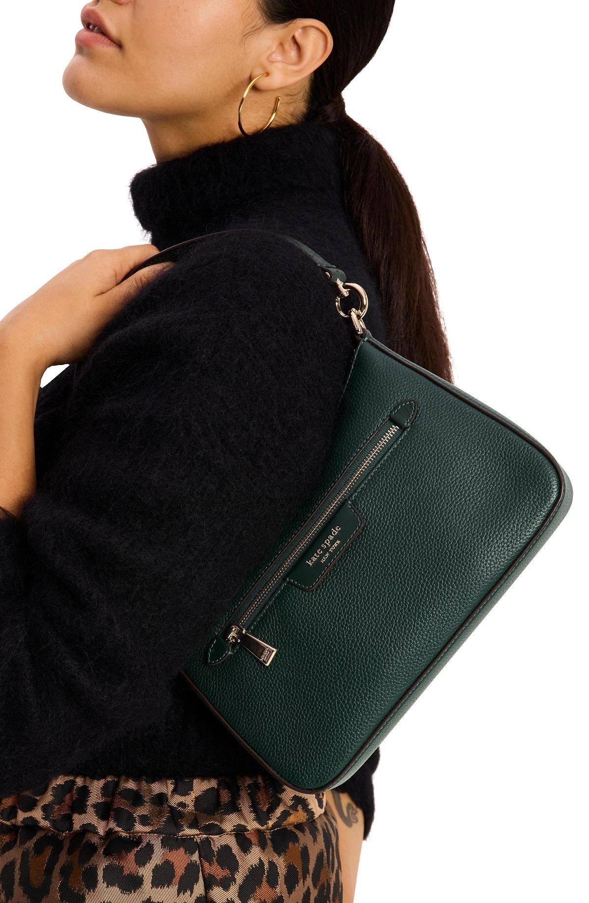Hudson Pebbled Leather Convertible Crossbody