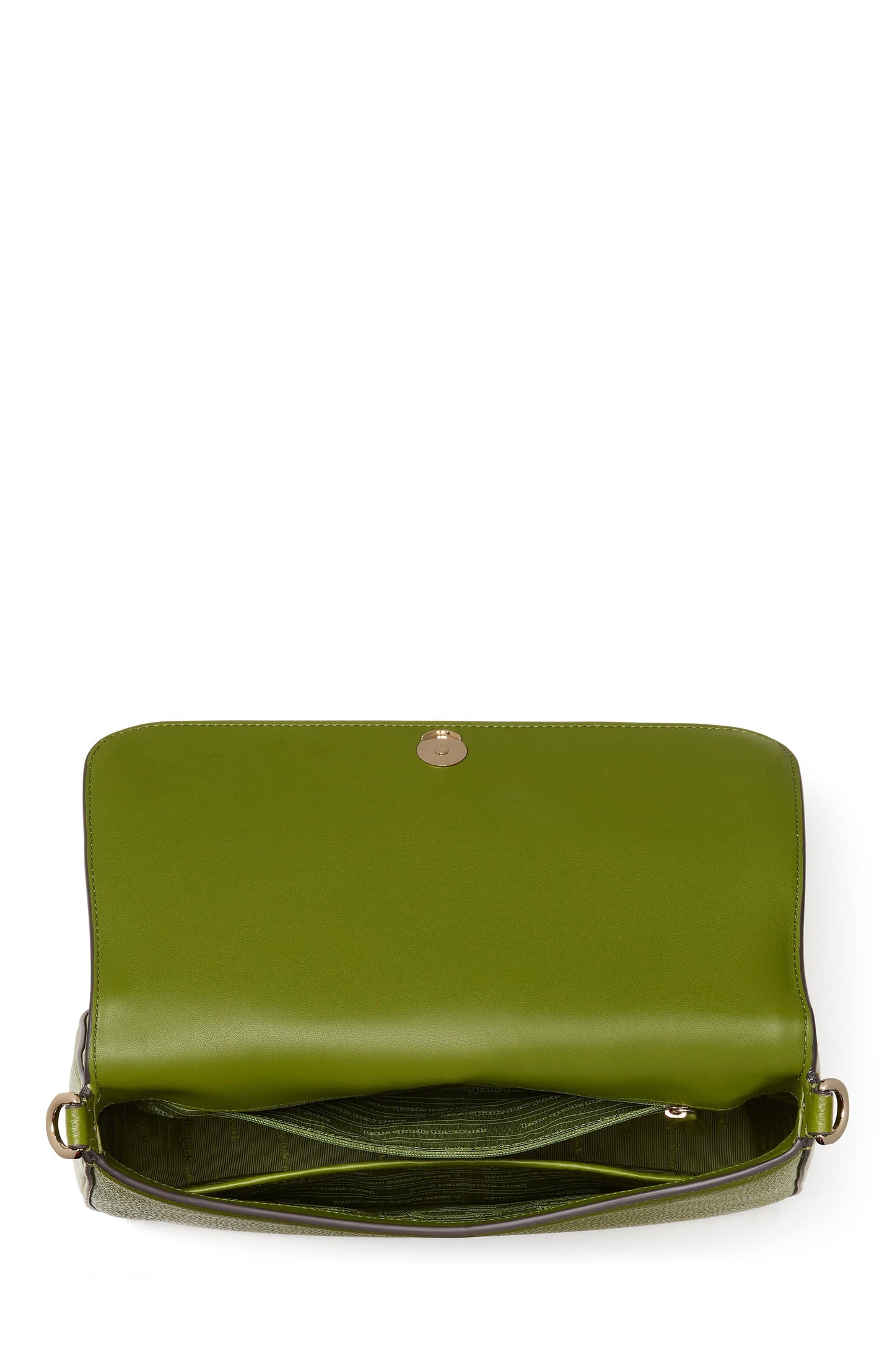 Hudson Pebbled Leather Flap Shoulder Bag