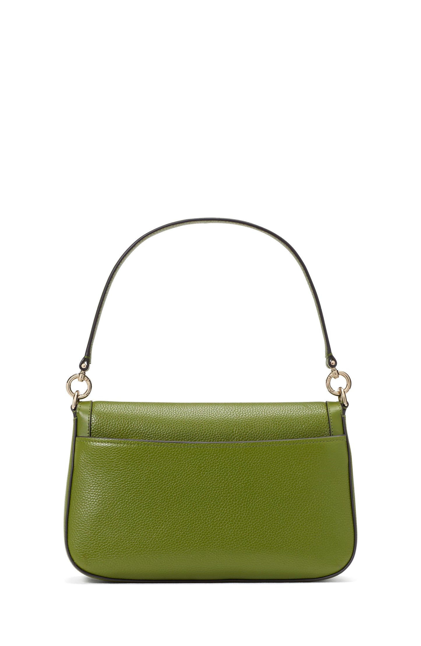 Hudson Pebbled Leather Flap Shoulder Bag