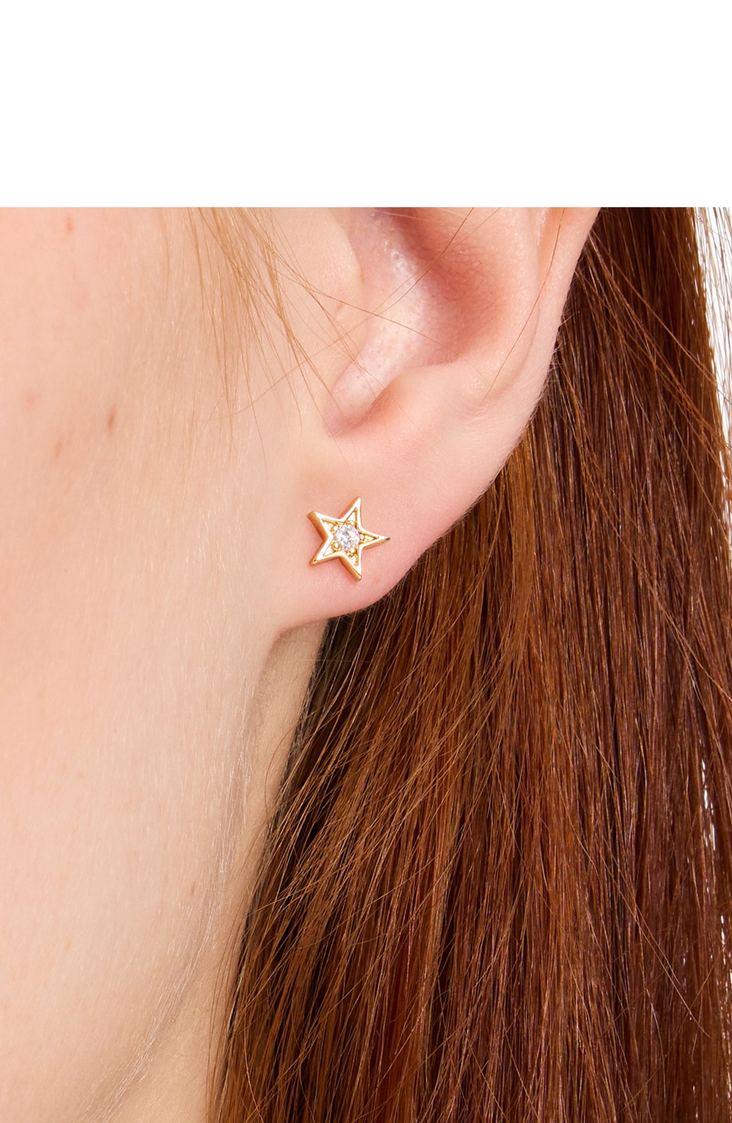 KG290-MINI STAR STUDS-Gold