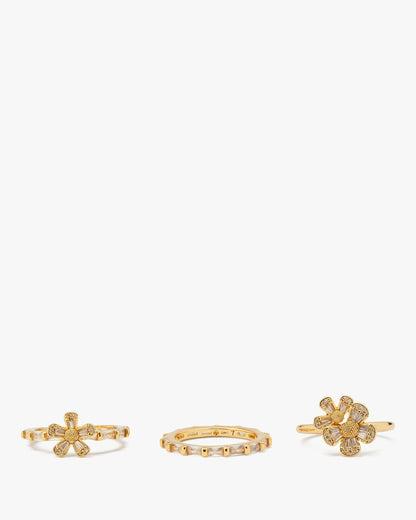 Fleurette Ring Set