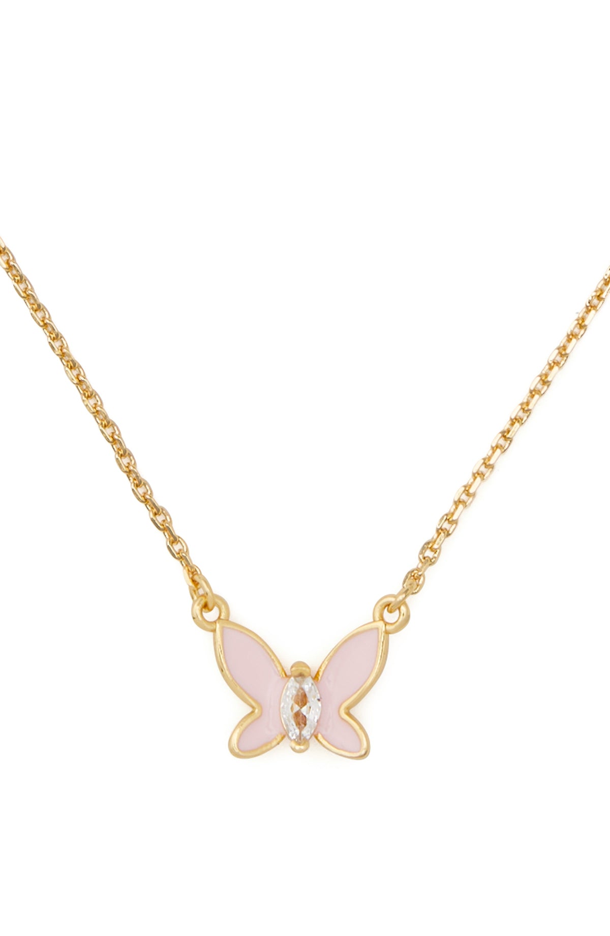 KG373-Social Butterfly Pendant -Pink