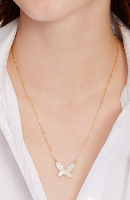 Social Butterfly Statement Pendant