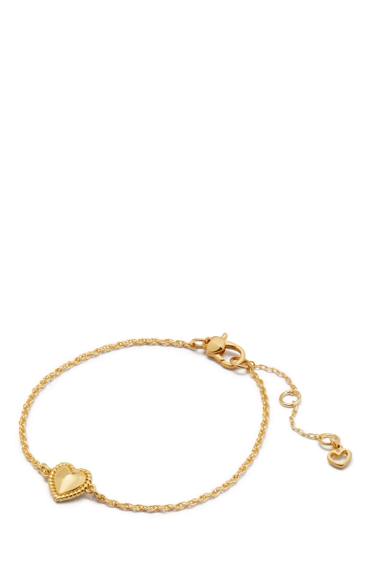 kg396_Heart Of Gold ID Bracelet_Gold