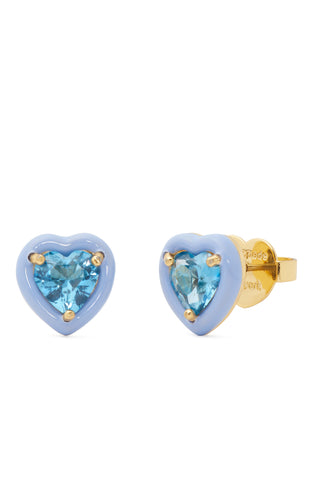 KG405-Sweetheart Studs-Blue/Multi