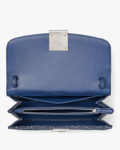 Dakota Denim Check Small Crossbody