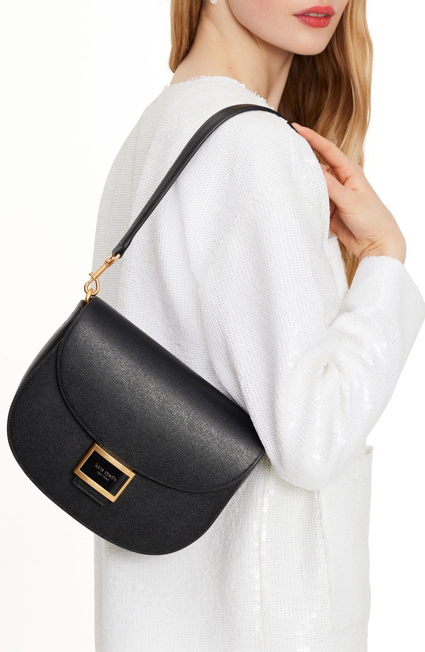 KH057_Katy Convertible Saddle Bag_Black