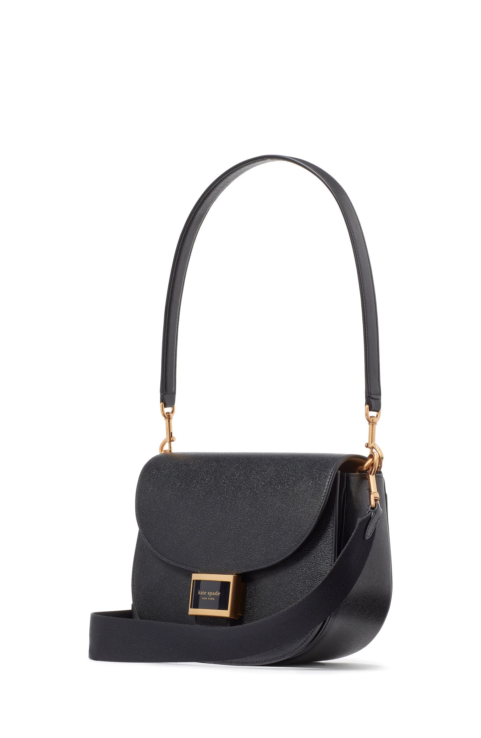 KH057_Katy Convertible Saddle Bag_Black