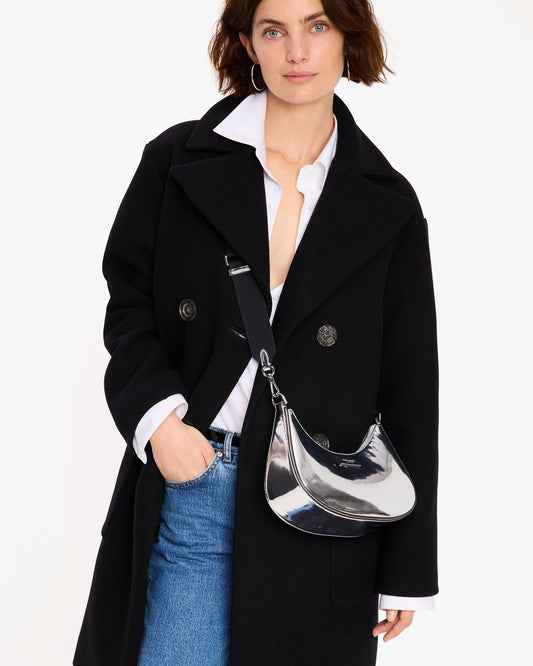 Sam Icon Metallic Small Convertible Crossbody