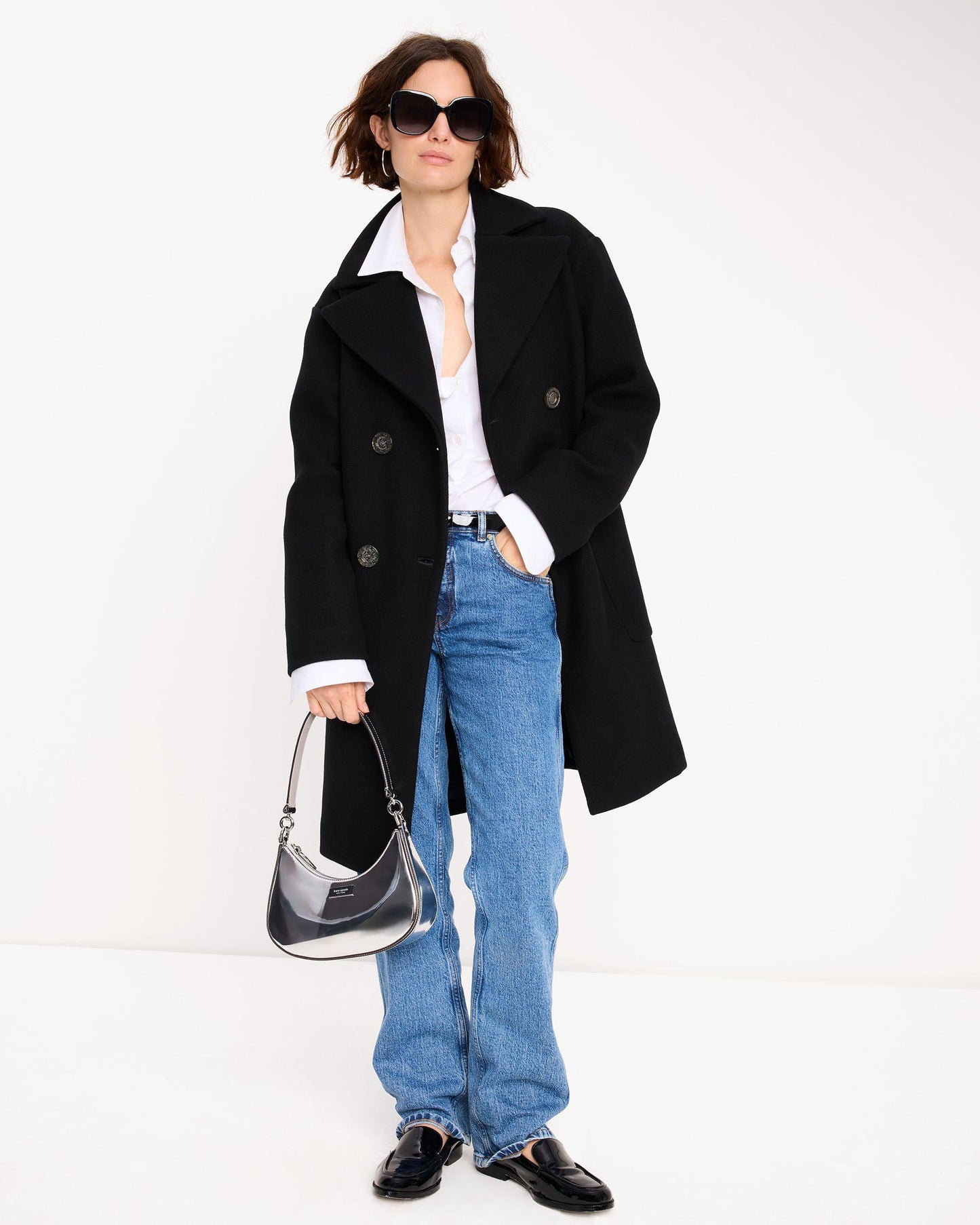 Sam Icon Metallic Small Convertible Crossbody