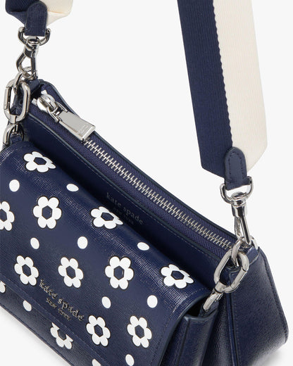 Double Up Daisy Dot Crossbody