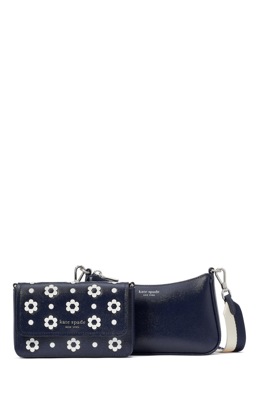 Double Up Daisy Dot Crossbody