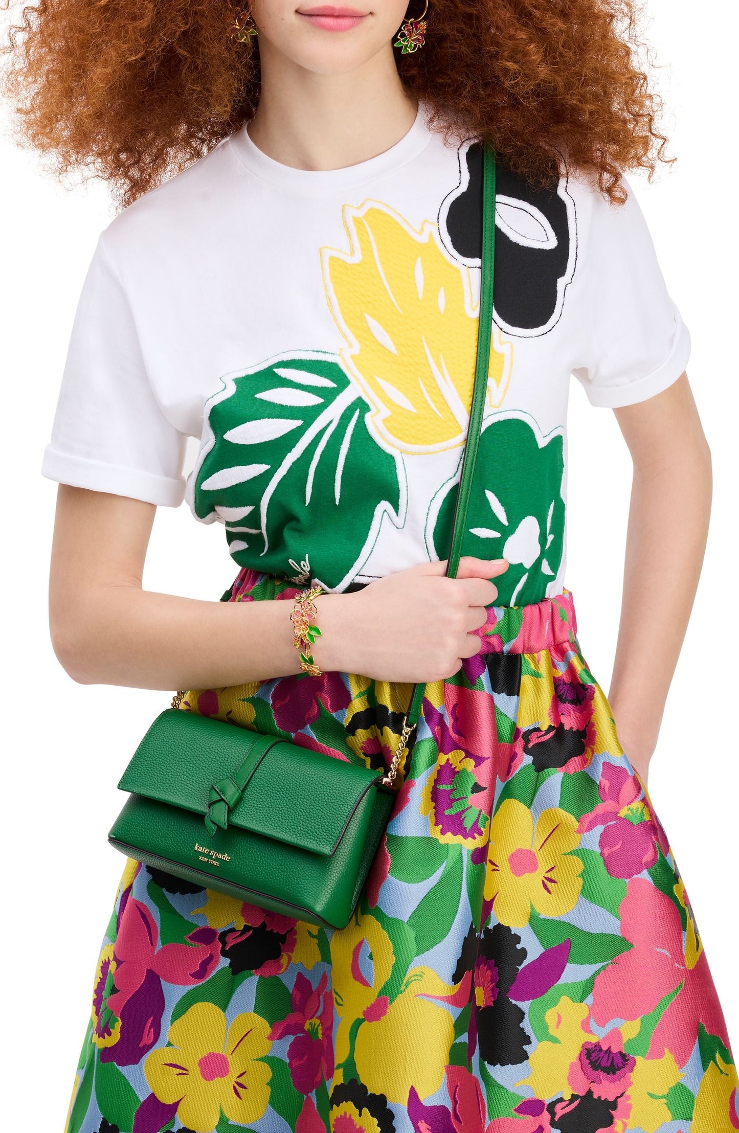 Knott Flap Chain Crossbody