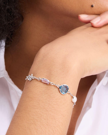 Lilac Haze Station Bracelet