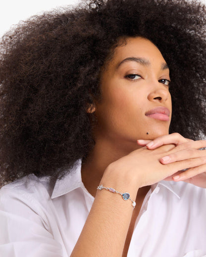 Lilac Haze Station Bracelet