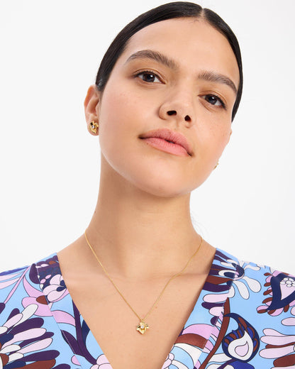 Precious Pansy Mini Pendant