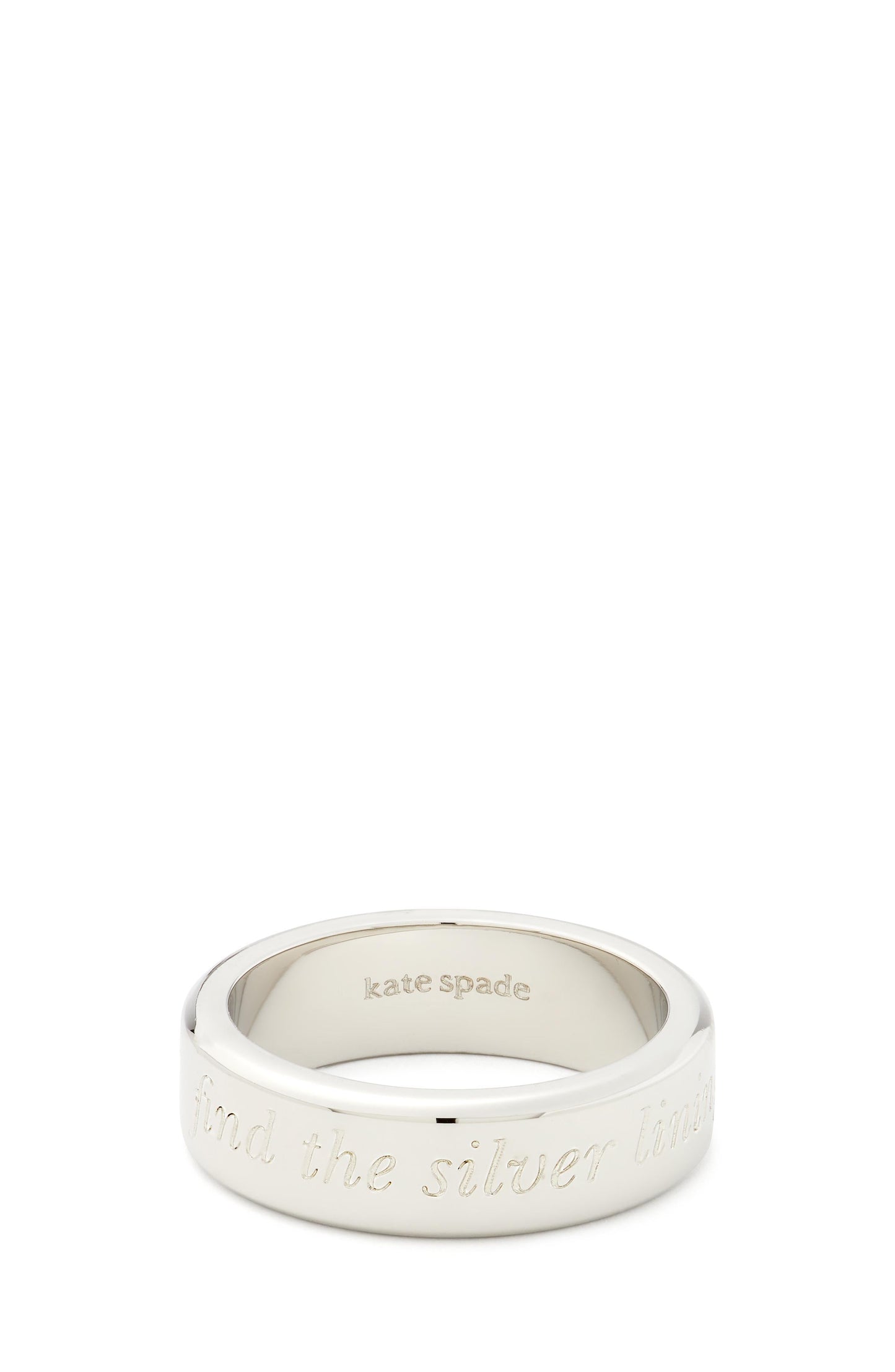 Find The Silver Lining Idiom Ring