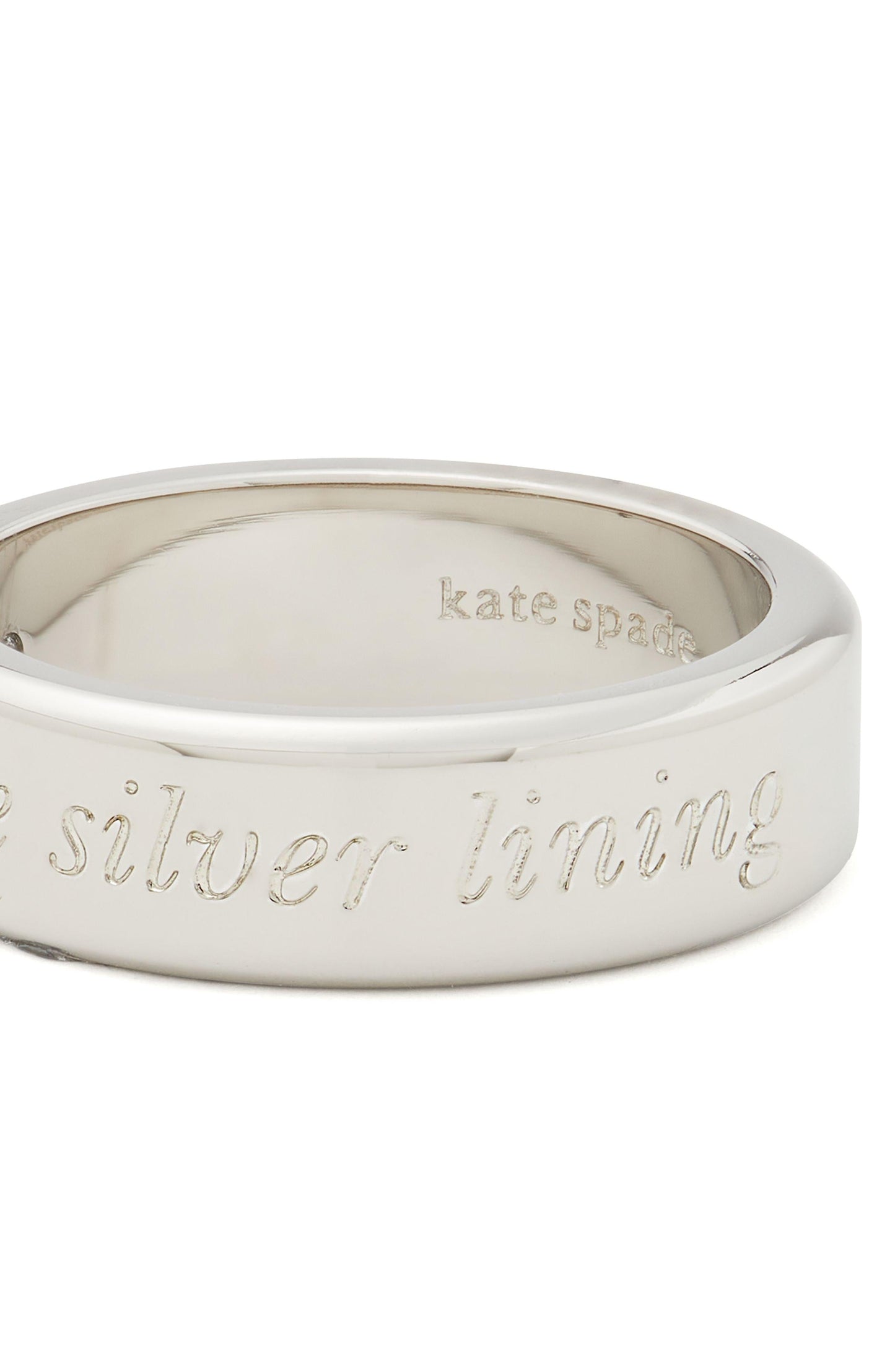 Find The Silver Lining Idiom Ring