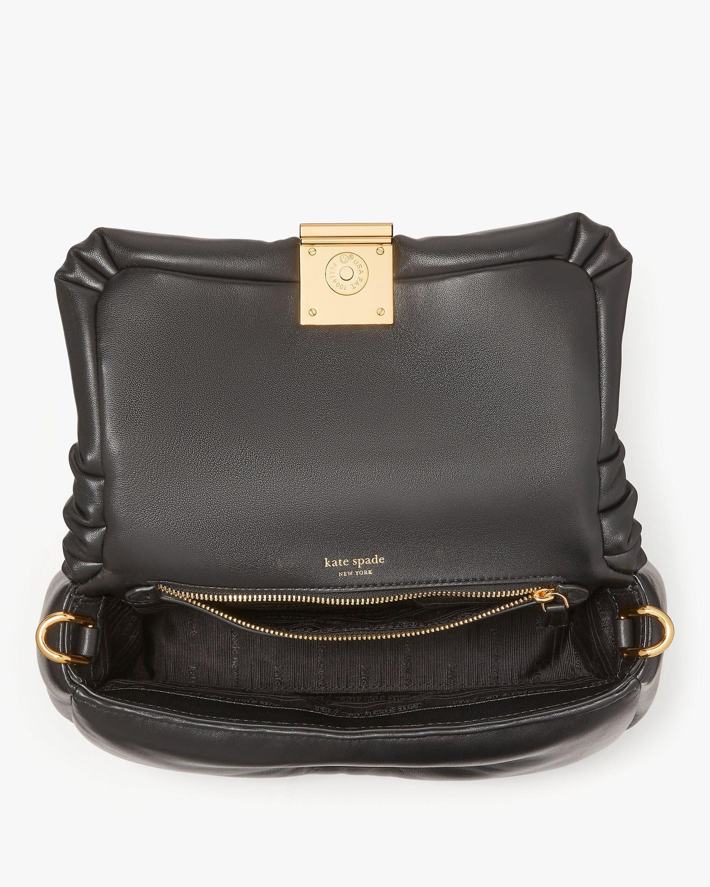 Dakota Puffy Leather Crossbody