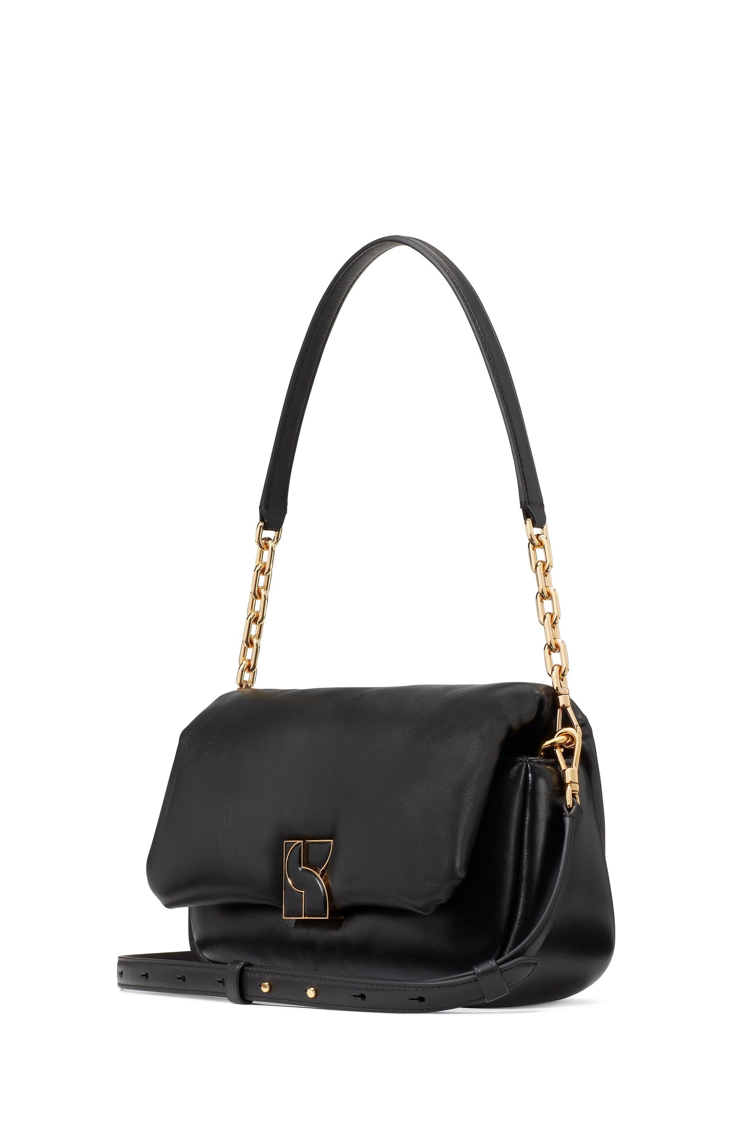 Dakota Puffy Leather Crossbody