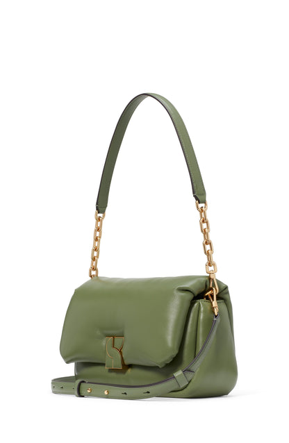 Dakota Puffy Leather Crossbody