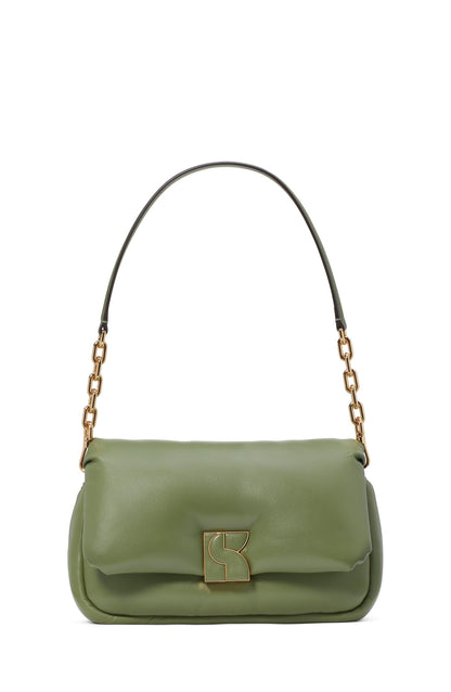 Dakota Puffy Leather Crossbody