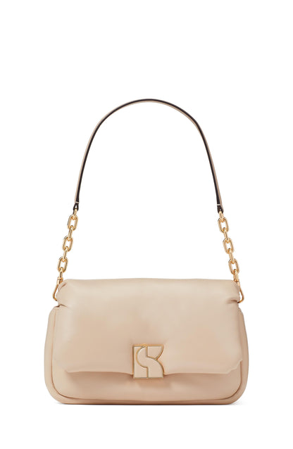 Dakota Puffy Leather Crossbody