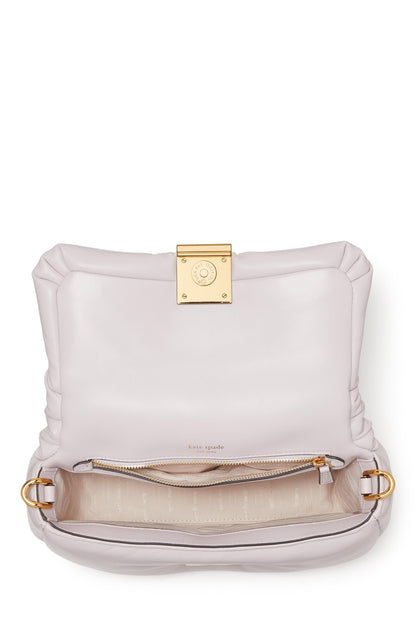 Dakota Puffy Leather Crossbody