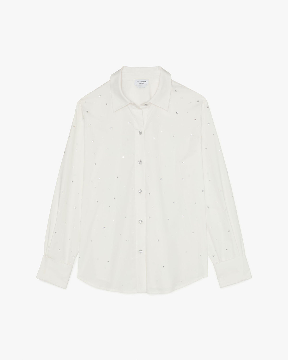 Embellished Poplin Shirt