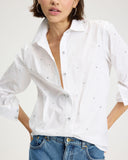 Embellished Poplin Shirt
