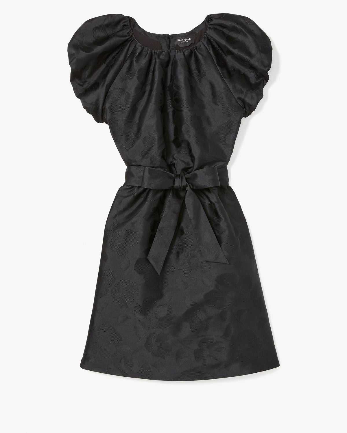 Fall Poppies Taffeta Dress