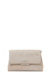 Grace Glitter Suede Clutch