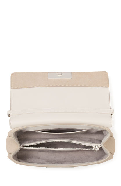 Grace Glitter Suede Clutch