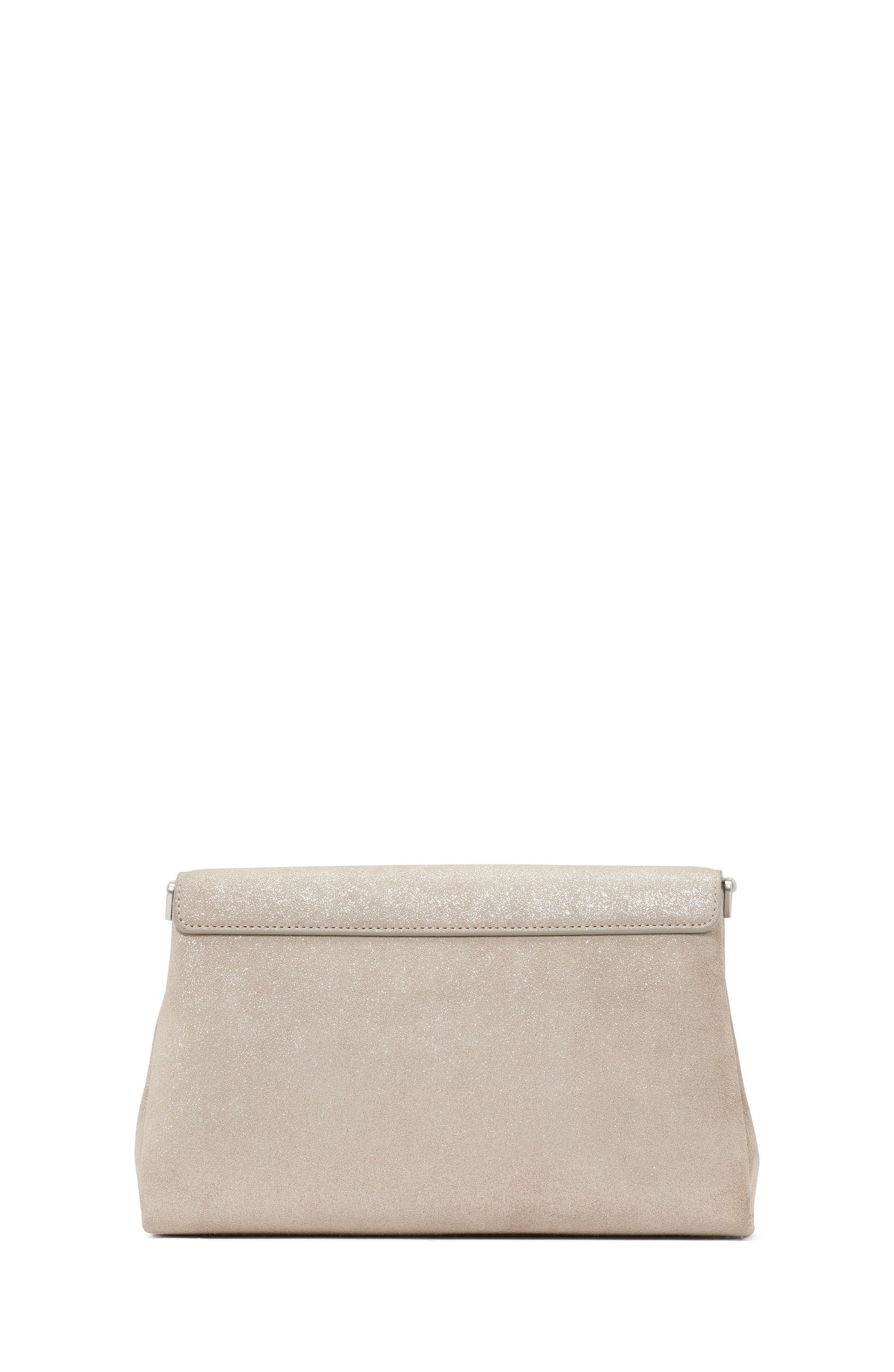Grace Glitter Suede Clutch