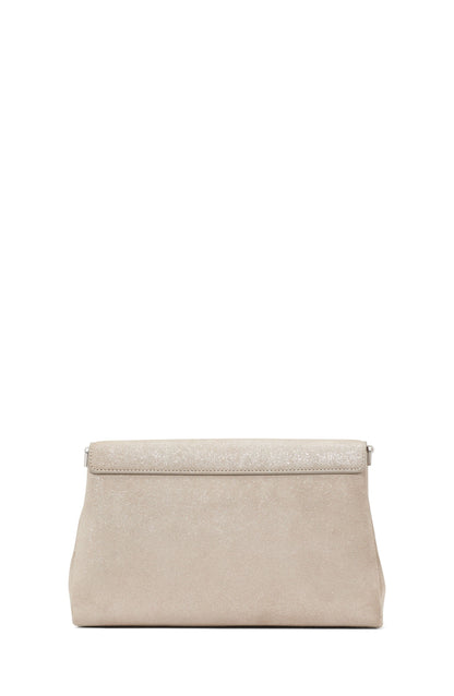 Grace Glitter Suede Clutch