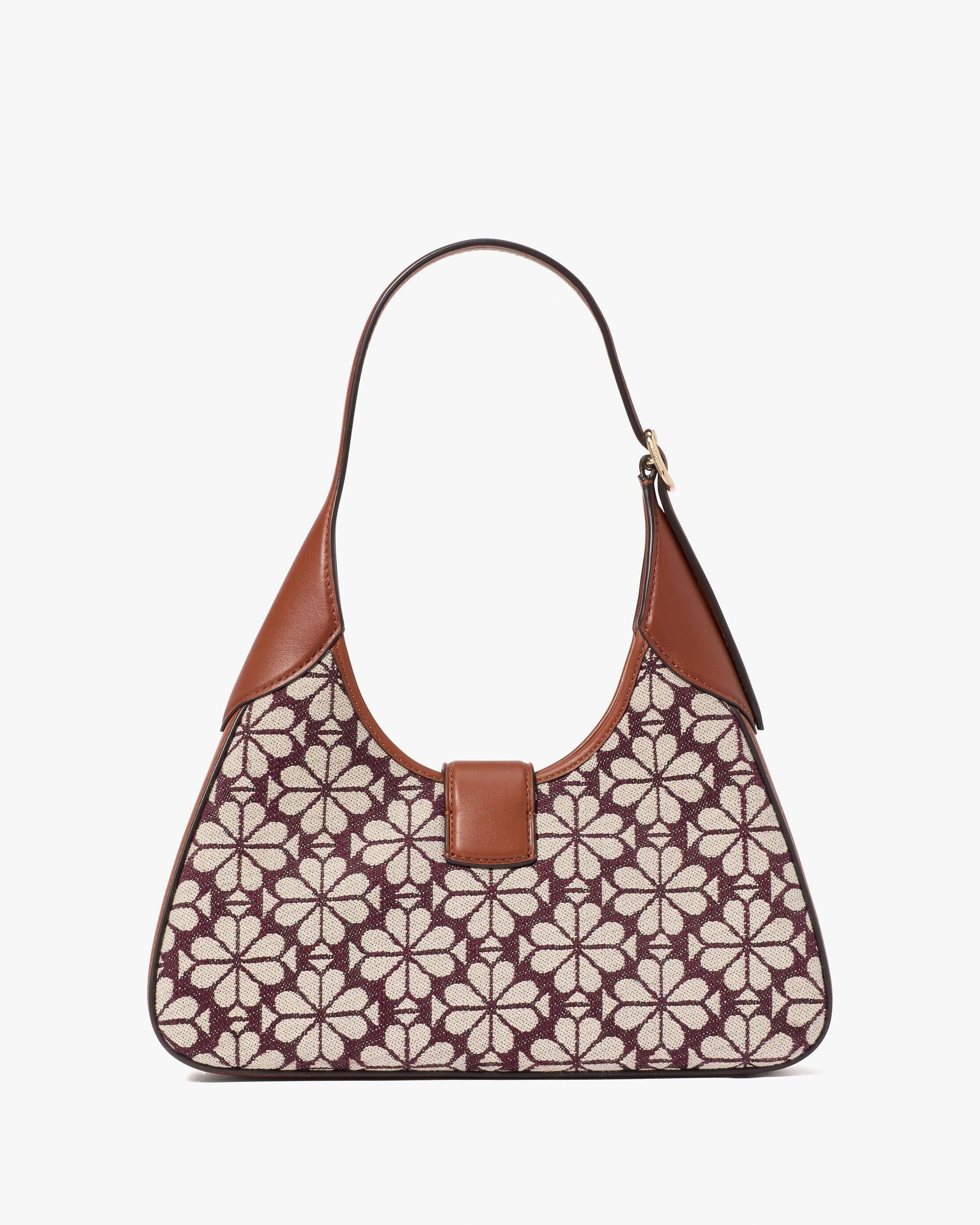 ki455-Spade Flower Jacquard Nouveau Small Shoulder Bag