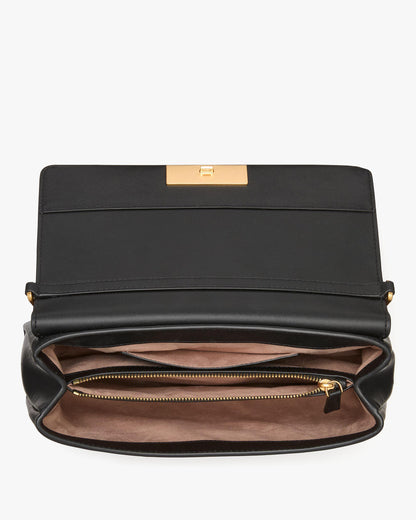 Grace Embellished Lock Clutch