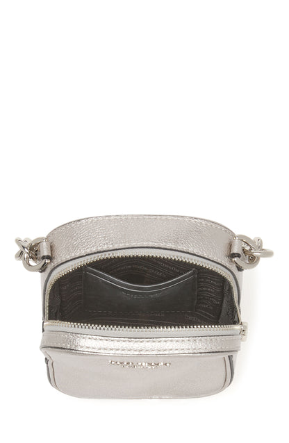Jolie Metallic Chain Phone Crossbody