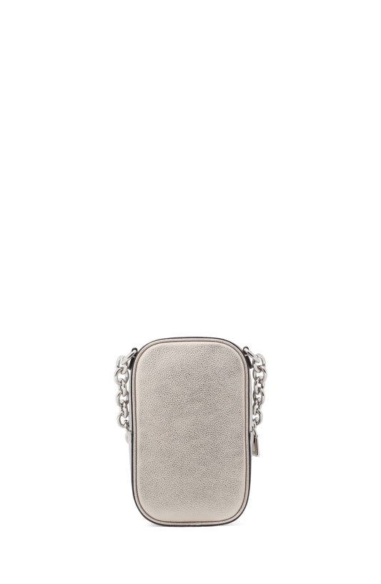 Jolie Metallic Chain Phone Crossbody