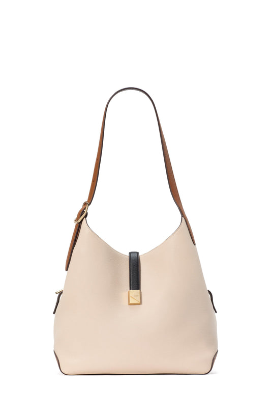 Deco Colorblocked Large Shoulder Bag