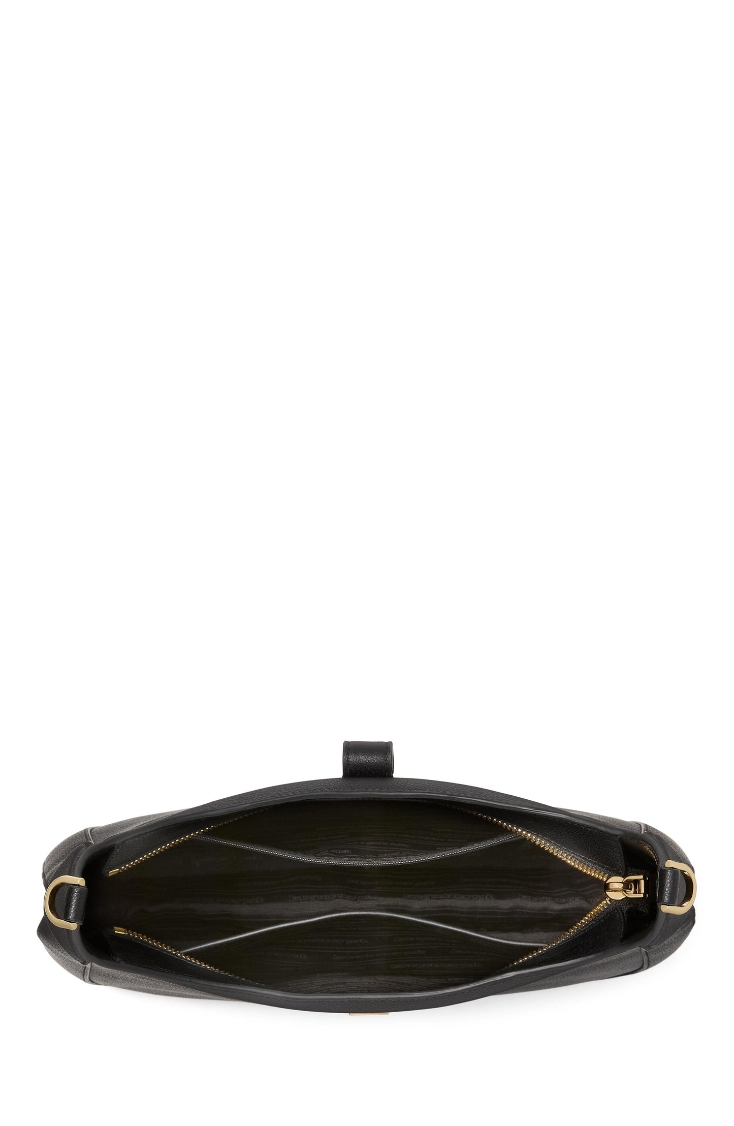 Deco Pebbled Leather Hobo