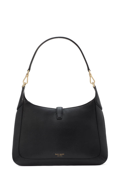 Deco Pebbled Leather Hobo