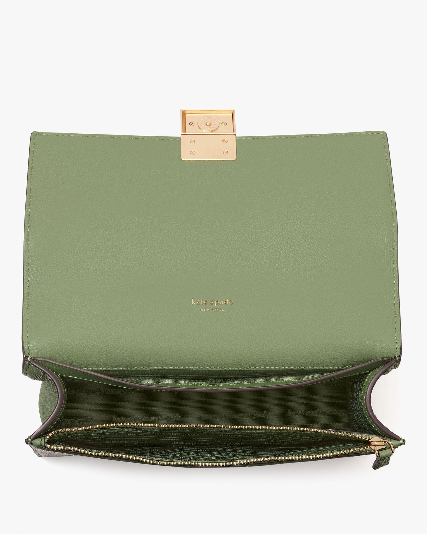 Deco Pebbled Leather Chain Shoulder