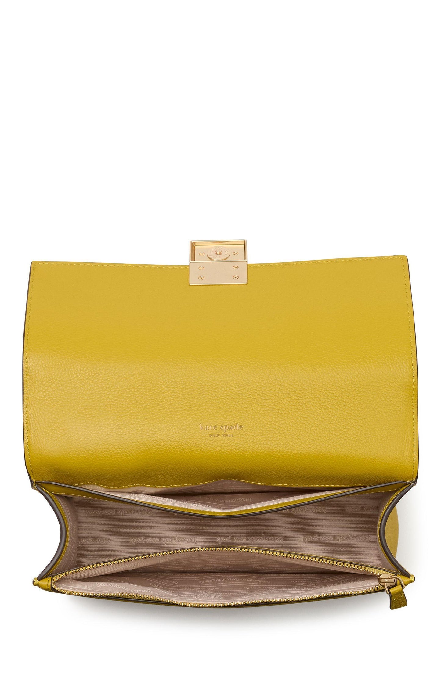 Deco Pebbled Leather Chain Shoulder